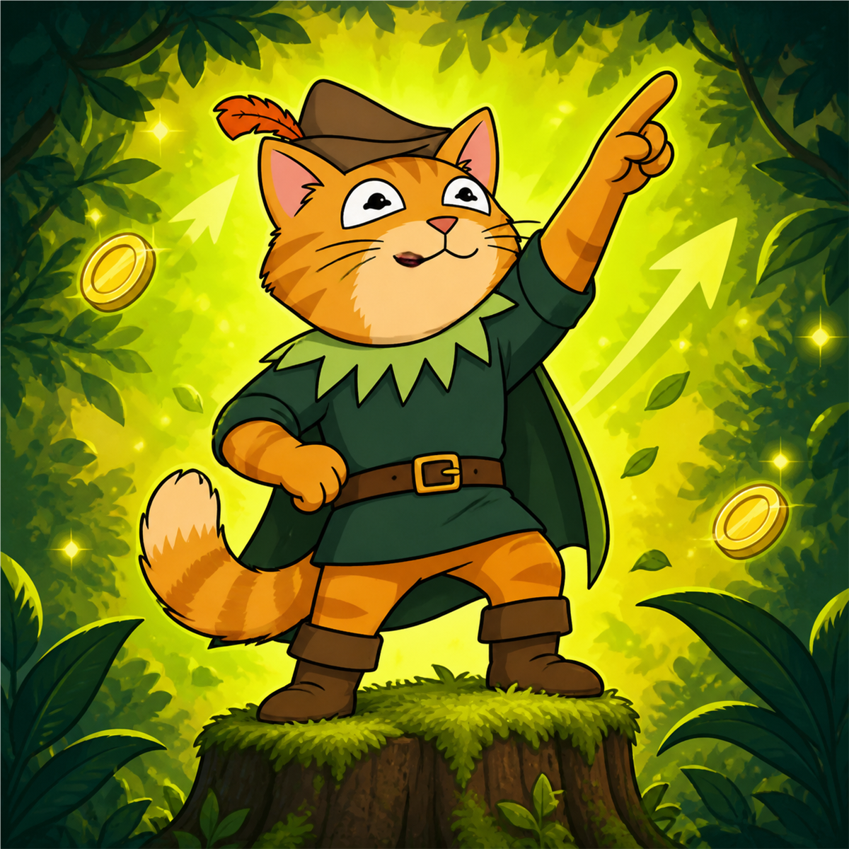 Robin the Cat launch artwork